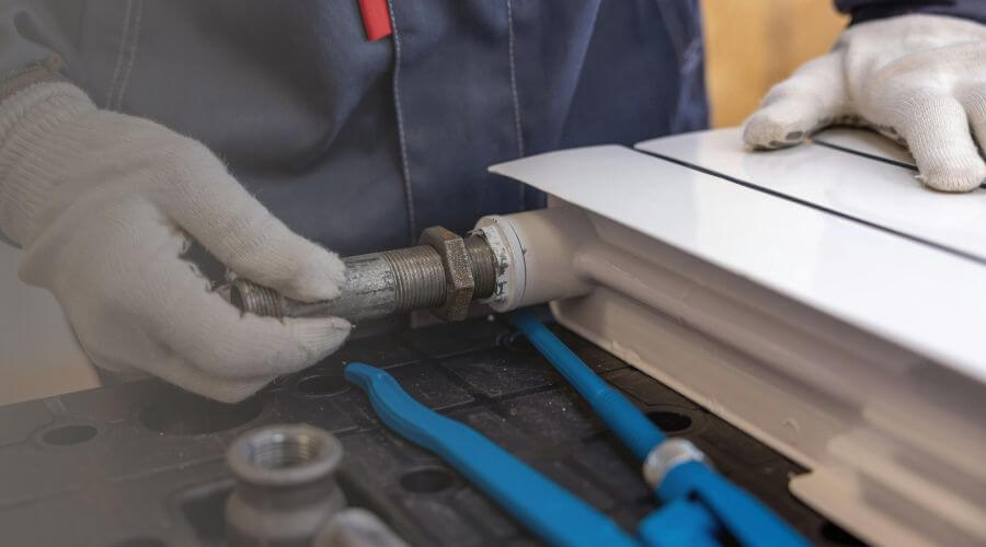 Professional water heater repair services in Kinsley, KS